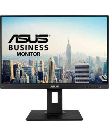 Monitor profesional asus be24wqlb 24.1'/ wuxga/ multimedia/ regulable en altura/ negro