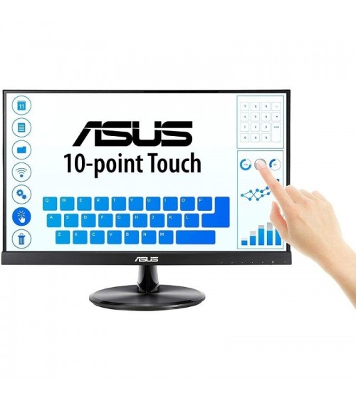 Monitor profesional táctil asus vt229h 21.5'/ full hd/ multimedia/ negro