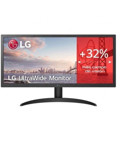 Monitor profesional ultrapanorámico lg ultrawide 26wq500-b 25.7'/ wfhd/ negro