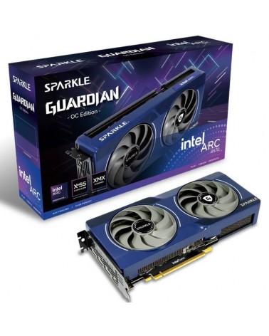 Tarjeta gráfica sparkle intel arc b570 guardian oc edition/ 10gb gddr6
