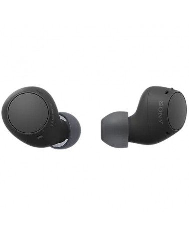 Auriculares bluetooth sony wf-c510 con estuche de carga/ autonomía 5h/ negros
