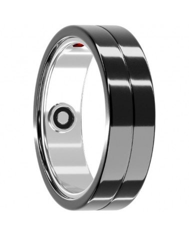 Anillo inteligente maxcom mr100 talla 11/65/ ø20.7mm/ notificaciones/ frecuencia cardíaca/ negro
