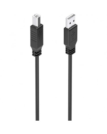 Cable alargador usb 2.0 aisens a101-0906/ usb macho - usb tipo-b/ 15m/ negro