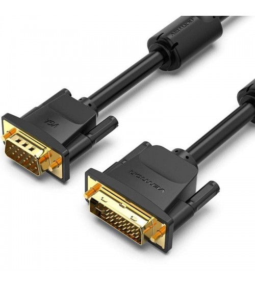 Cable conversor vention eacbh/ dvi-d macho - vga macho/ 2m/ negro