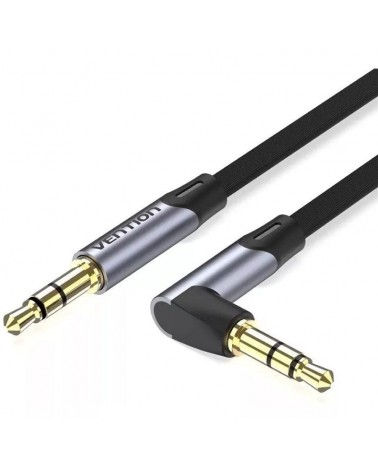 Cable estéreo vention banhd/ jack 3.5 macho - jack 3.5 macho/ 50cm/ gris
