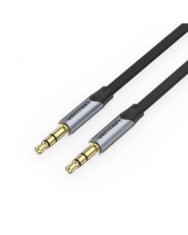 Cable estéreo vention baphd/ jack 3.5 macho - jack 3.5 macho/ 50cm/ gris