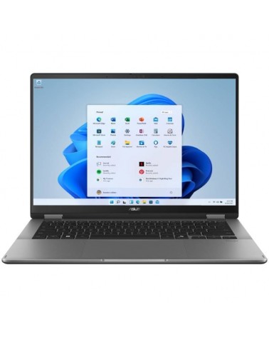 Portátil convertible asus vivobook oled 14 flip tp3407sa-ql064w intel core ultra 7-258v/ 32gb/ 1tb ssd/ 14' táctil/ win11