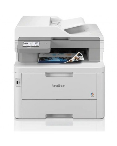 Multifunción láser color brother mfc-l8340cdw wifi/ fax/ dúplex/ blanca