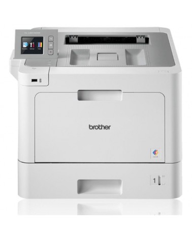 Impresora láser color brother hl-l9310cdw wifi/ dúplex/ blanca