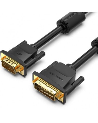 Cable conversor vention eacbg/ dvi macho - vga macho/ 1.5m/ negro