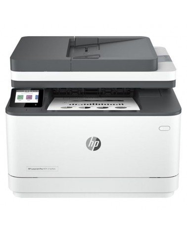 Multifunción láser monocromo hp láserjet pro 3102fdn fax/ dúplex/ blanca