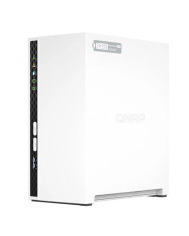 Nas qnap ts-233/ 2 bahías 3.5'- 2.5'/ 2gb ddr4/ formato torre