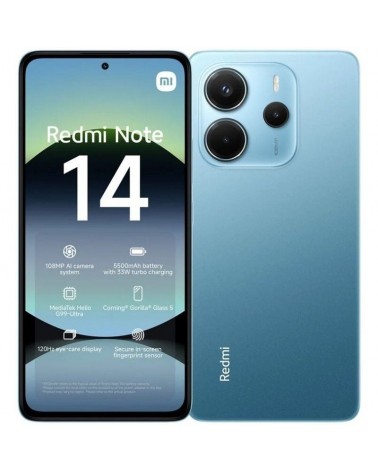 Smartphone xiaomi redmi note 14 8gb/ 256gb/ 6.67'/ azul