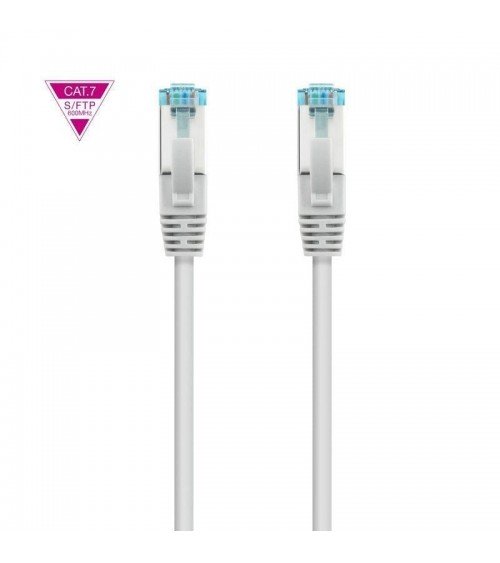 Cable de red rj45 sftp nanocable 10.20.1701 cat.7/ 1m/ gris