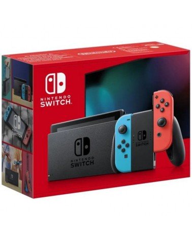 Nintendo switch azul neón/rojo neón 2022/ 2 mandos joy-con