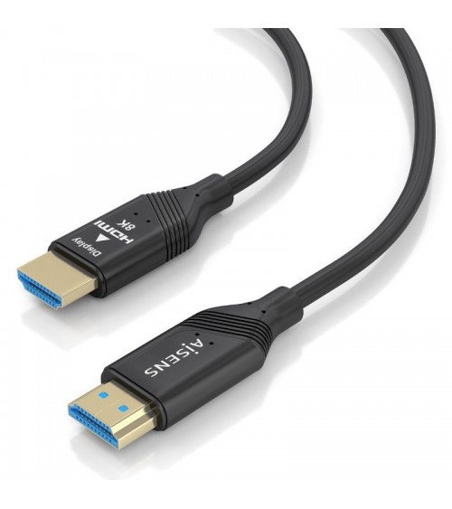 Cable hdmi 2.1 aoc 8k aisens a153-0933/ hdmi macho - hdmi macho/ 10m/ negro