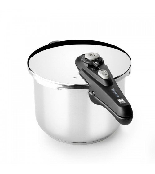 Olla a presión bra vitesse a185104/ ø24cm/ 9l/ acero inoxidable/ apta para inducción