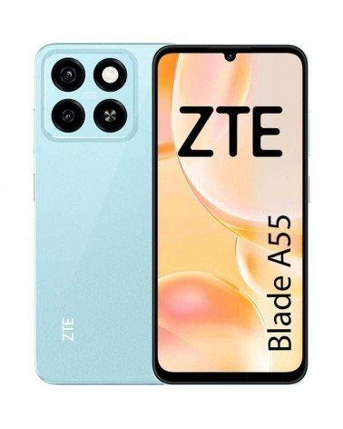 Smartphone zte blade a55 4gb/ 128gb/ 6.75'/ azul