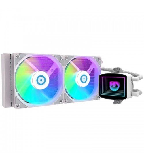 Sistema de refrigeración líquida hiditec lq240/ blanco