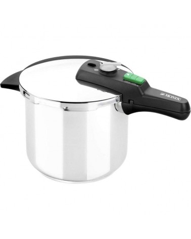 Olla a presión monix quick m560001/ ø22cm/ 4l/ acero inoxidable