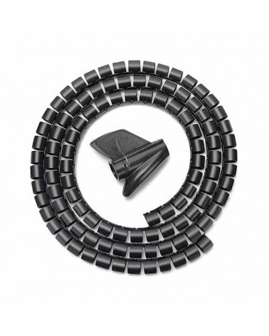 Organizador de cables en espiral aisens a151-0406/ 1m