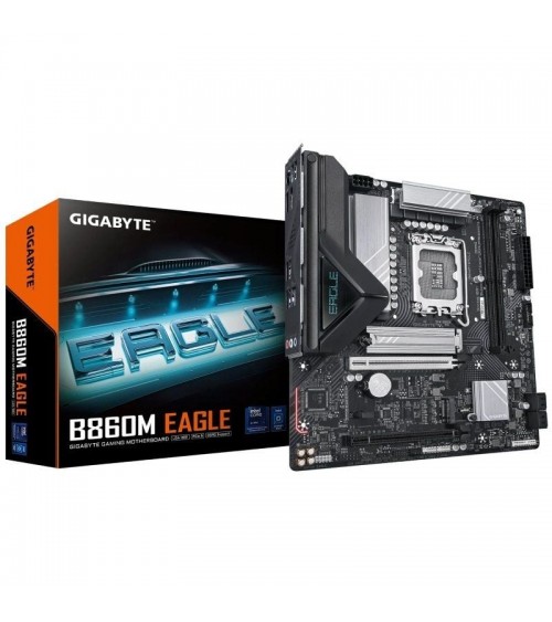 Placa base gigabyte b860m eagle socket 1851/ micro atx