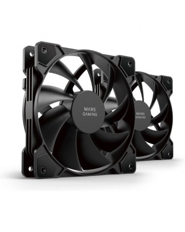 Pack 2 ventiladores mars gaming mf-prox2/ 12cm