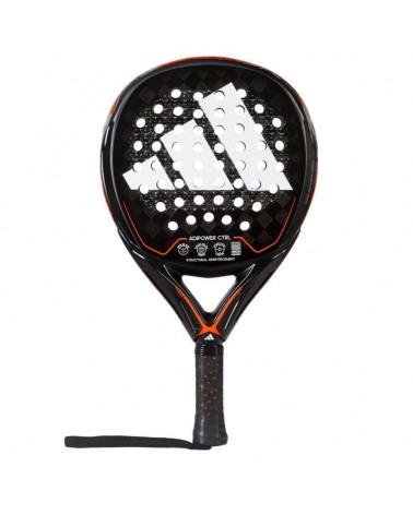 Pala de pádel adidas adipower 3.2 control/ negra (alex ruiz)