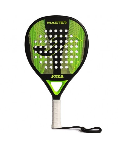 Pala de pádel joma master/ negro y verde flúor