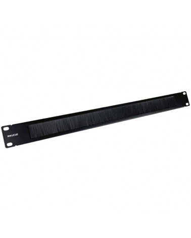 Panel guía cables con cepillo para rack 19' phasak pa 1901/ altura 1u