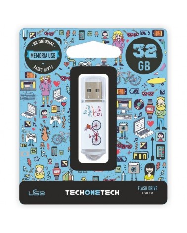 Pendrive 32gb tech one tech be bike usb 2.0
