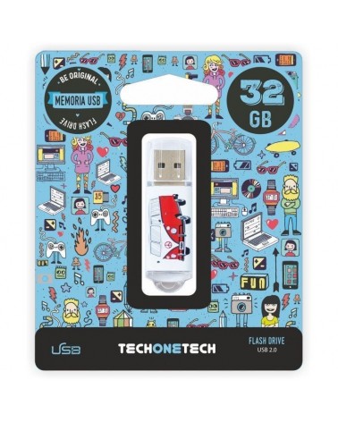 Pendrive 32gb tech one tech camper van-van usb 2.0