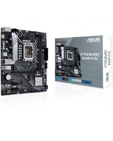 Placa base asus prime b660m-k d4/ socket 1700/ micro atx