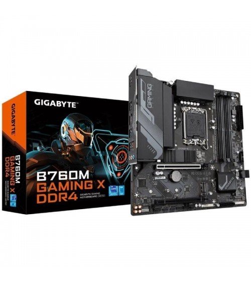 Placa base gigabyte b760m gaming x ddr4 socket 1700/ micro atx
