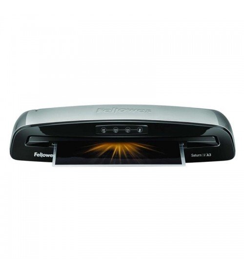 Plastificadora fellowes saturn 3i a3/ hasta a3 y 125 micras/ gris y negra