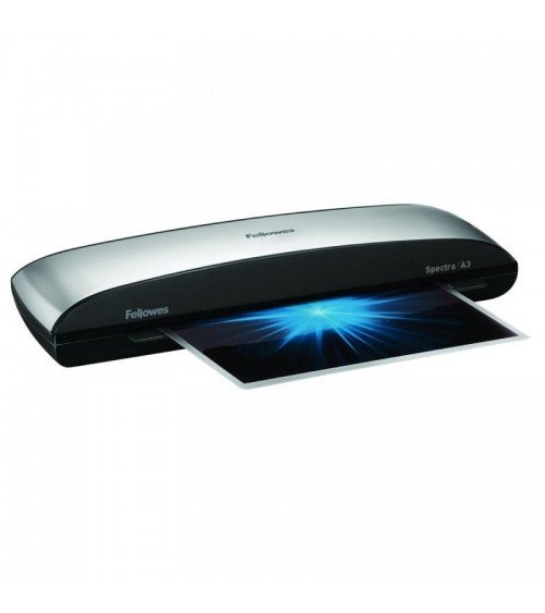 Plastificadora fellowes spectra a3/ hasta a3 y 125 micras/ gris y negra