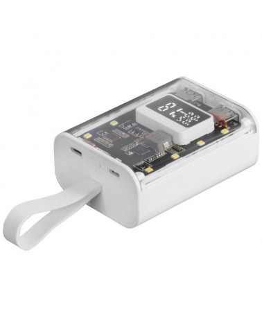 Powerbank 10000mah mars gaming mpk-10k/ 22.5w/ blanca