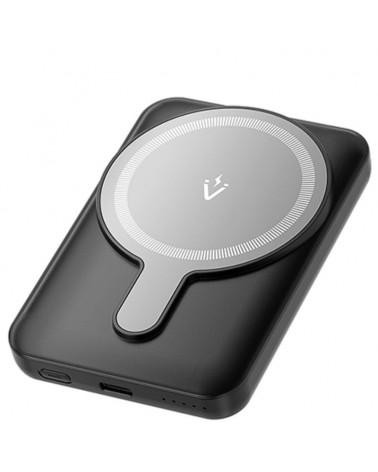Powerbank 5000mah vention fhsb0/ 20w/ wireless/ negro