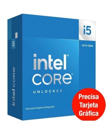 Procesador intel core i5-14600kf 3.50ghz socket 1700
