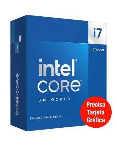Procesador intel core i7-14700kf 3.40ghz socket 1700