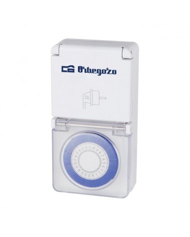 Programador de enchufe orbegozo pg 10/ potencia máxima 3680w