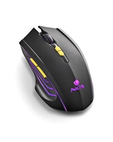 Ratón gaming inalámbrico ngs gmx-200/ batería recargable/ hasta 3200 dpi