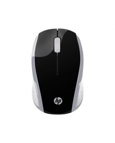 Ratón inalámbrico hp 200/ hasta 1000/ plata