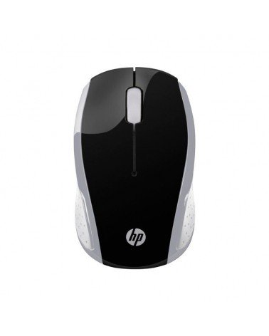 Ratón inalámbrico hp 200/ hasta 1000/ plata