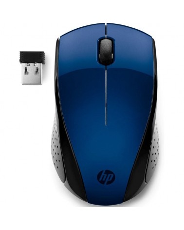Ratón inalámbrico hp 220/ hasta 1200 dpi/ azul