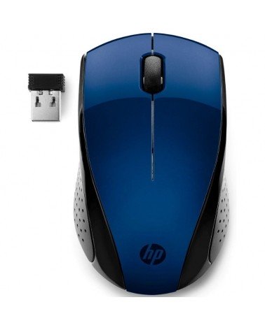Ratón inalámbrico hp 220/ hasta 1200 dpi/ azul