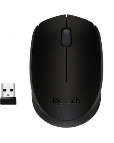 Ratón inalámbrico logitech b170/ hasta 1000 dpi