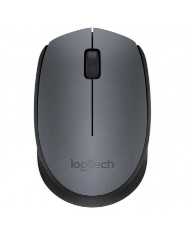 Ratón inalámbrico logitech m170/ hasta 1000 dpi/ gris