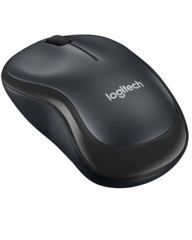 Ratón inalámbrico logitech silent m220/ hasta 1000 dpi/ gris marengo