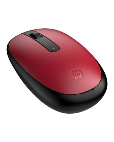 Ratón inalámbrico por bluetooth hp 240/ hasta 1600 dpi/ rojo